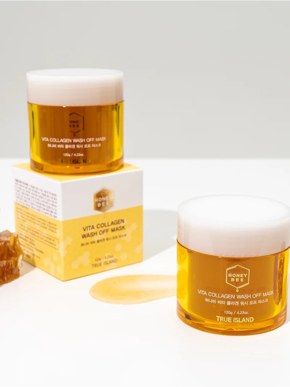 True Island Honey Bee Vita Collagen Wash Off Mask